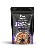 True Elements 22g High Protein Oats - Dark Chocolate 700gm (Super Oats)